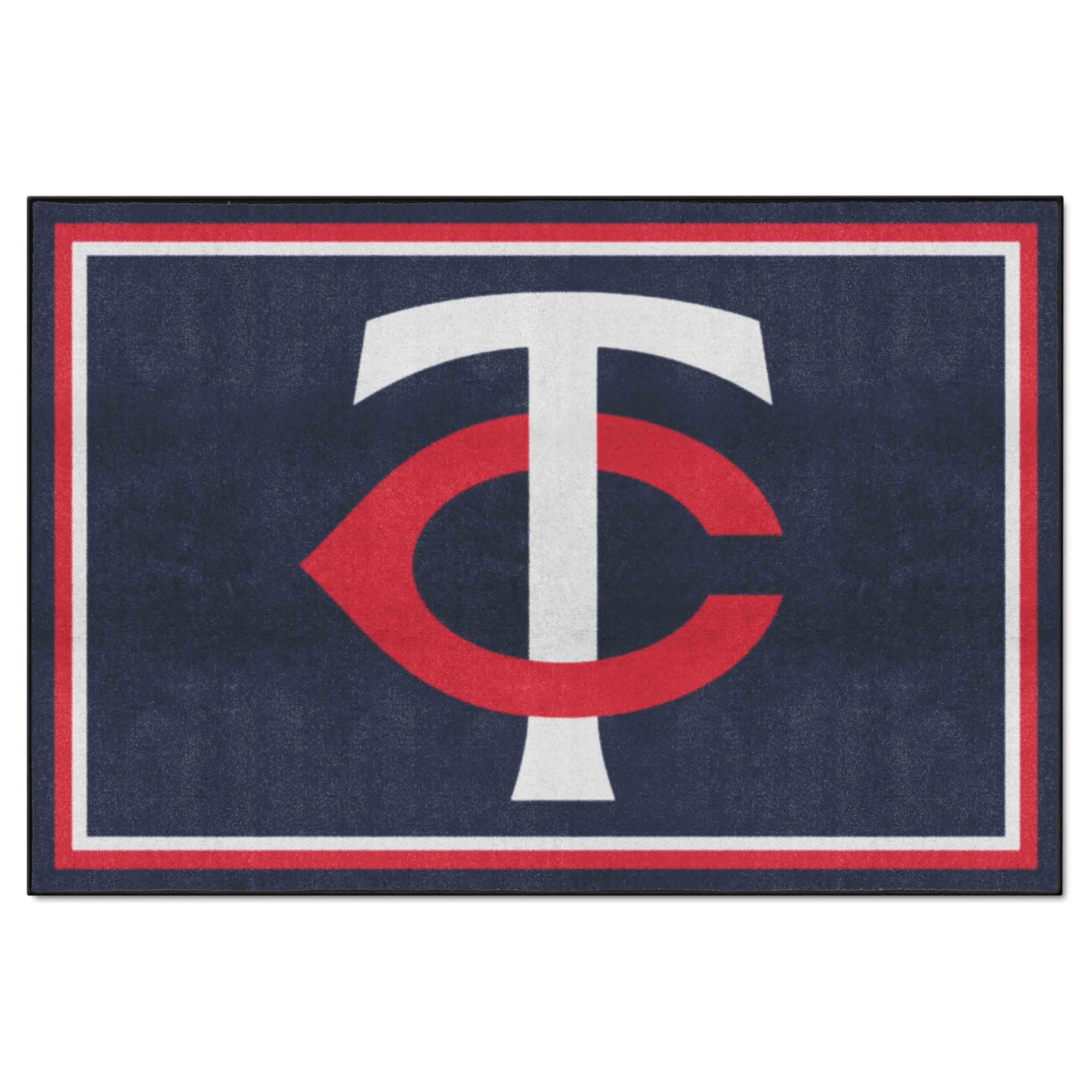 Minnesota Twins 5ft. x 8 ft. Plush Area Rug - Minnesota Twins