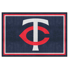 Minnesota Twins 5ft. x 8 ft. Plush Area Rug - Minnesota Twins