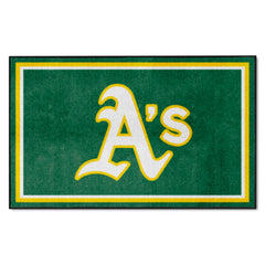 Oakland Athletics 4ft. x 6ft. Plush Area Rug