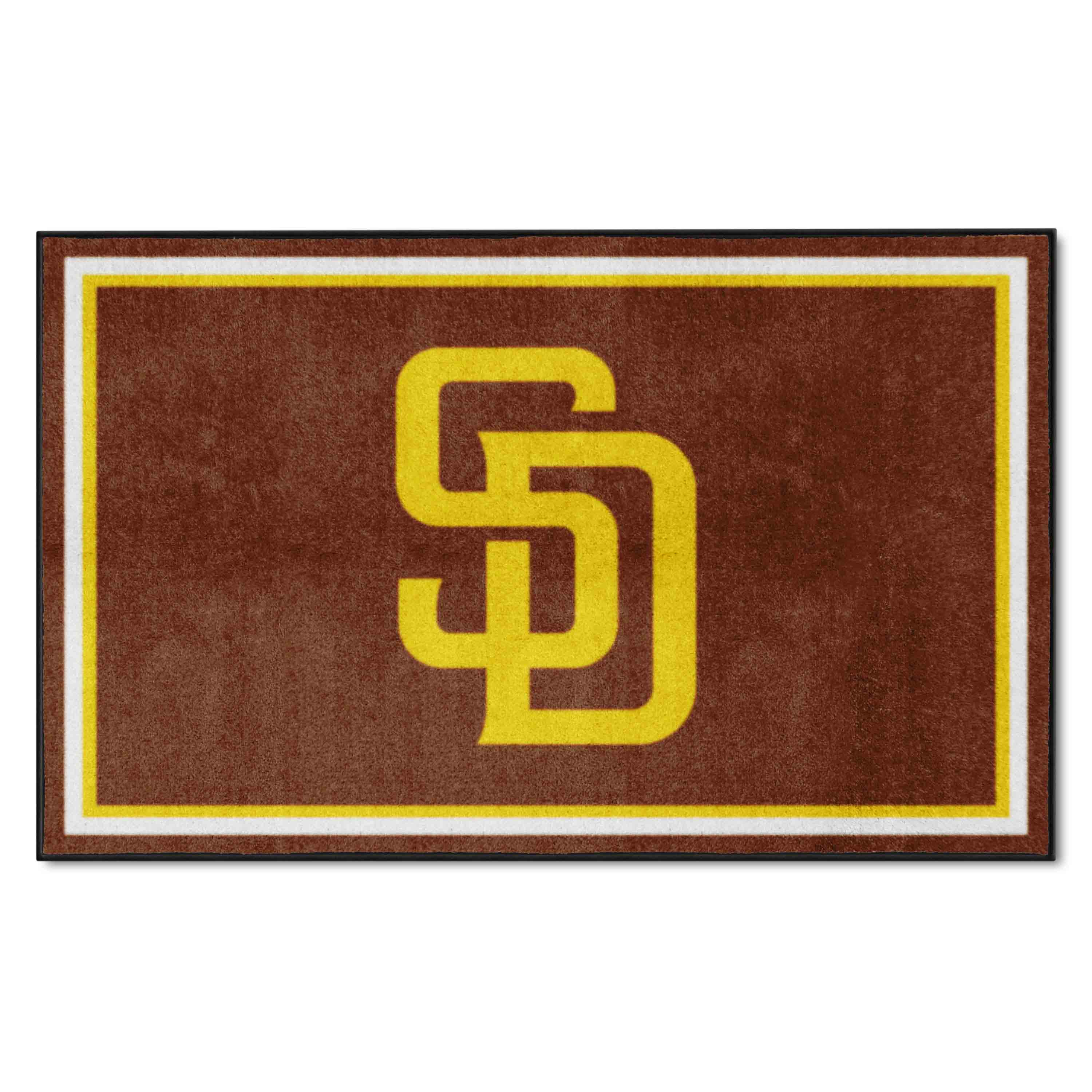 San Diego Padres 4ft. x 6ft. Plush Area Rug