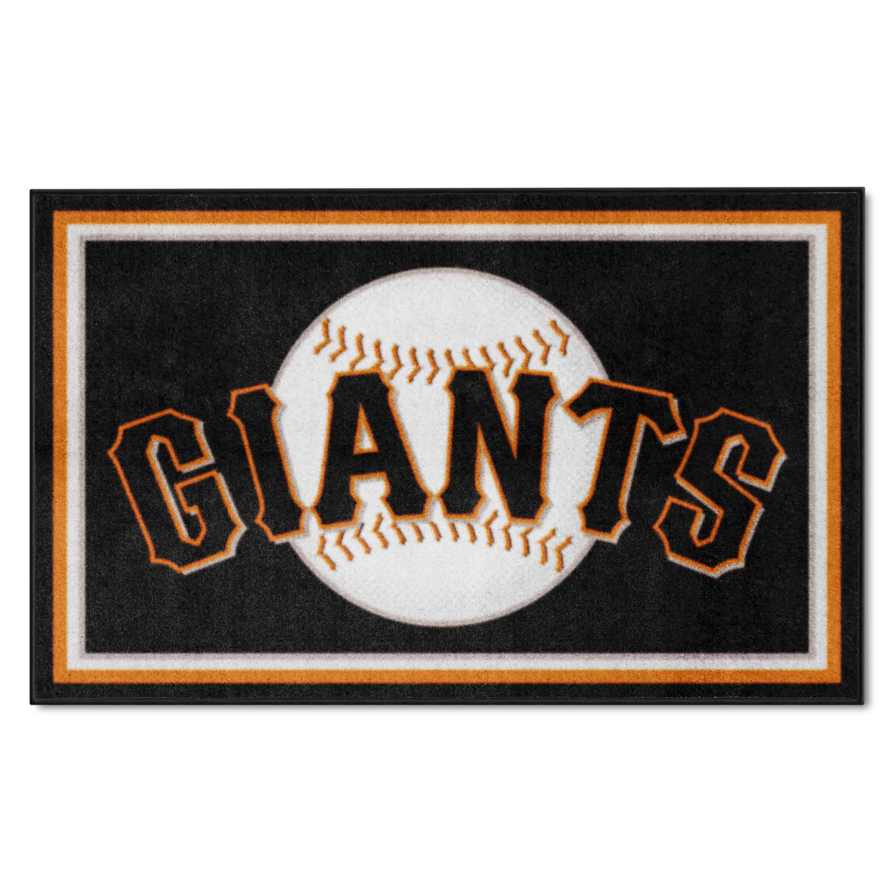 San Francisco Giants 4ft. x 6ft. Plush Area Rug