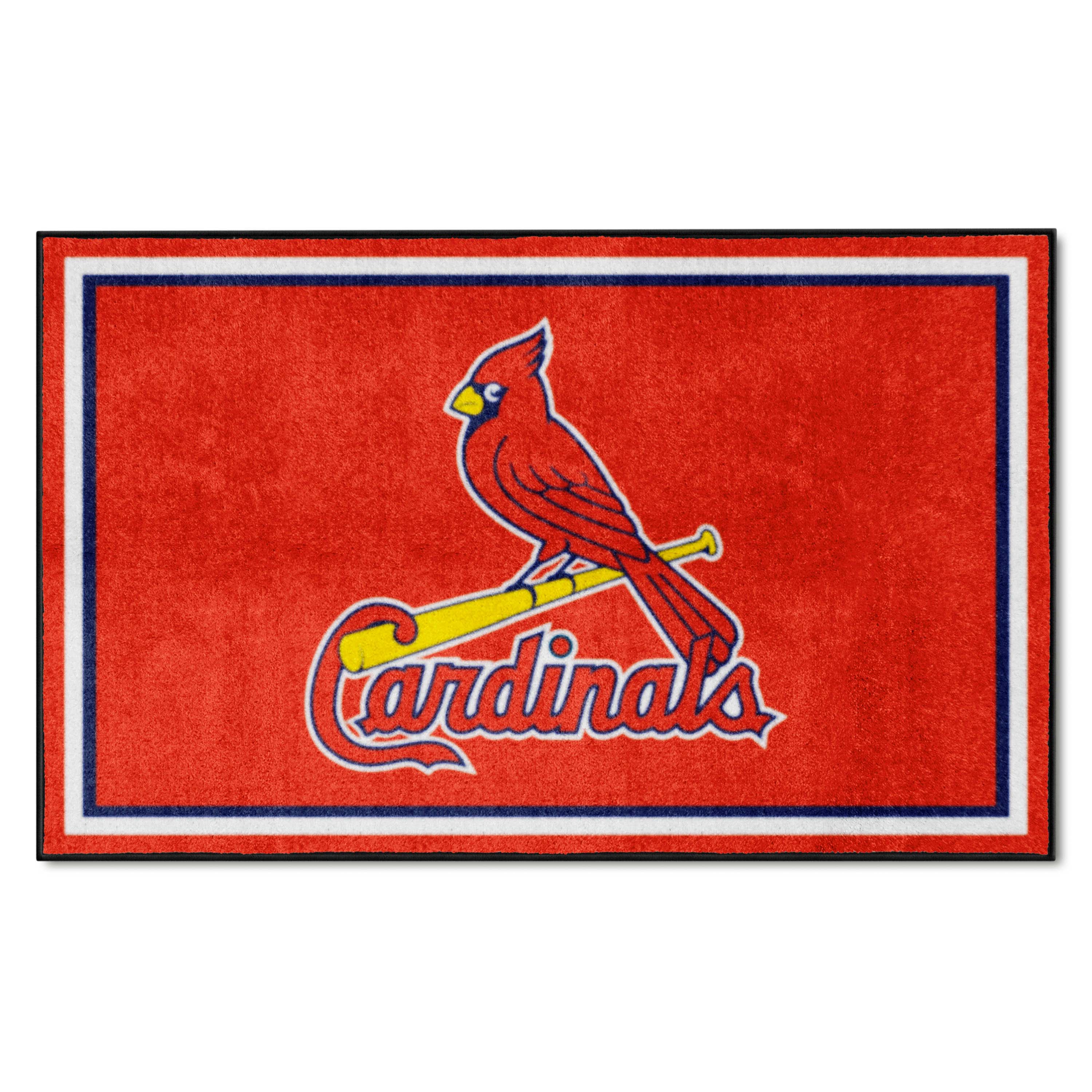 St. Louis Cardinals 4ft. x 6ft. Plush Area Rug