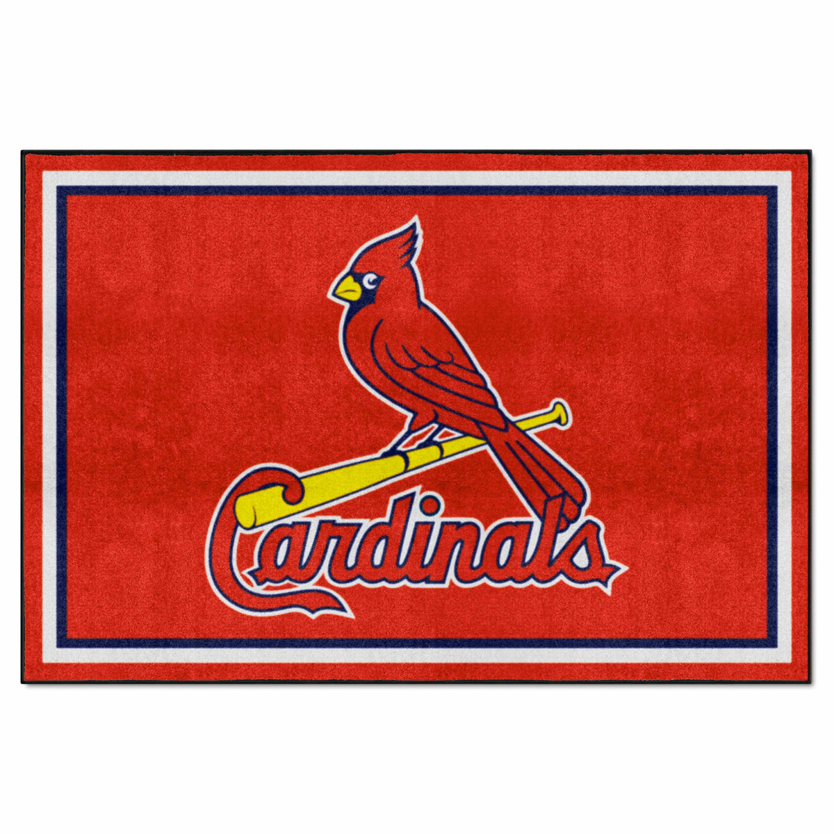 St. Louis Cardinals 5ft. x 8 ft. Plush Area Rug