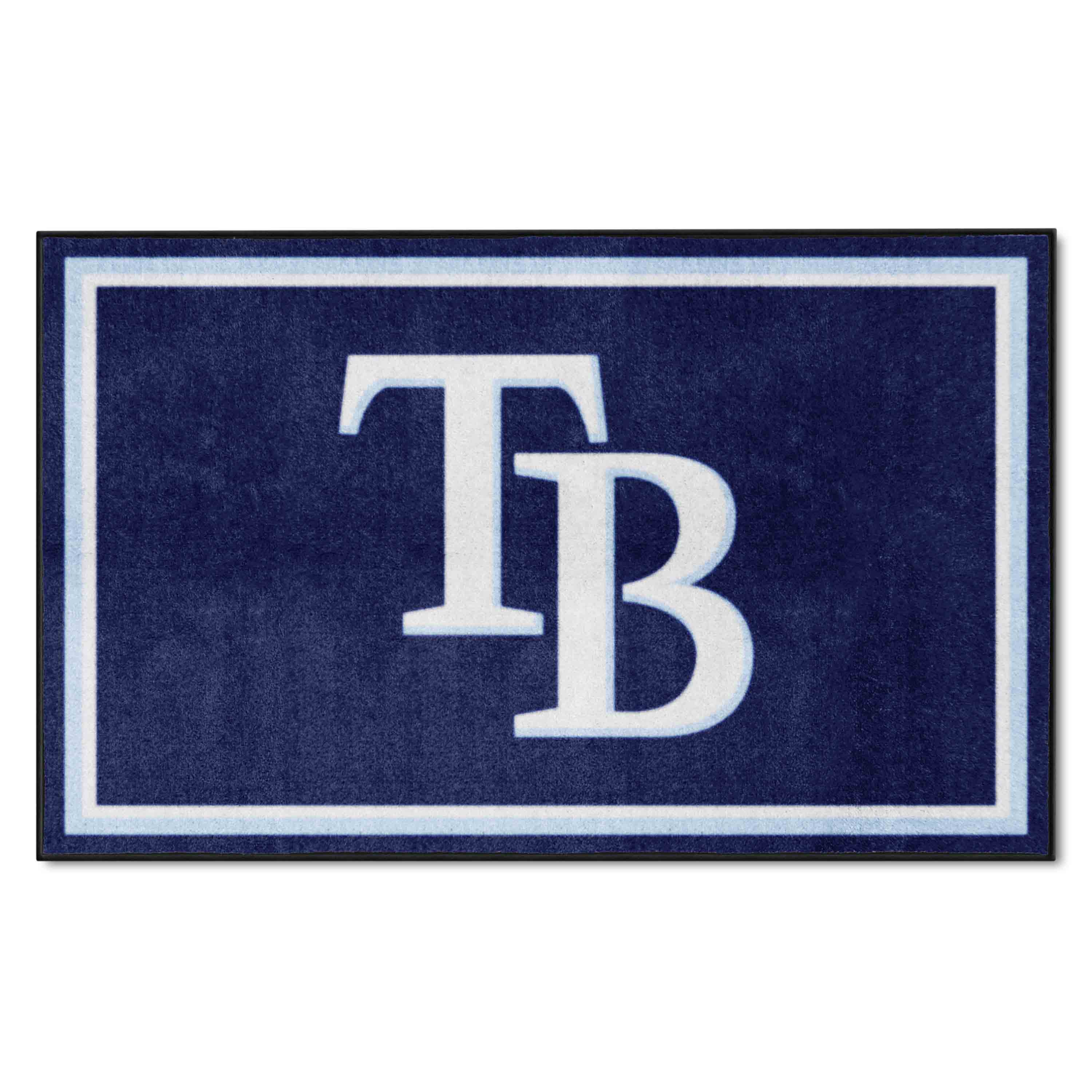 Tampa Bay Rays 4ft. x 6ft. Plush Area Rug