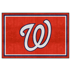 Washington Nationals 5ft. x 8 ft. Plush Area Rug