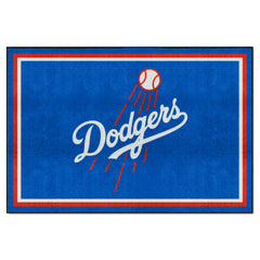 Los Angeles Dodgers 5ft. x 8 ft. Plush Area Rug