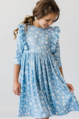 Bluebell 3/4 Ruffle Twirl Dress - Mila & Rose ®