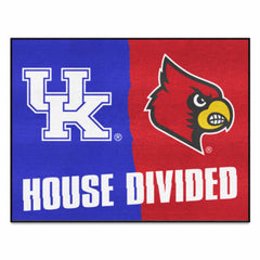 House Divided - Kentucky / Louisville House Divided House Divided Rug - 34 in. x 42.5 in. - House Divided - Kentucky / Louisville