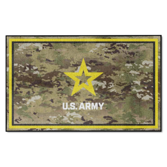 U.S. Army 4ft. x 6ft. Plush Area Rug