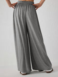 High Waist Wide Leg Pants Trendsi