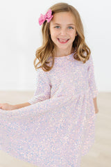 Lavender Sequin Dress