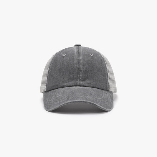 Breathable Mesh Adjustable Baseball Cap