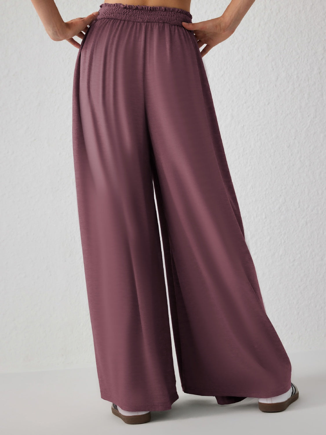 High Waist Wide Leg Pants Trendsi