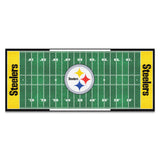 Pittsburgh Steelers Field Runner Mat - 30in. x 72in.