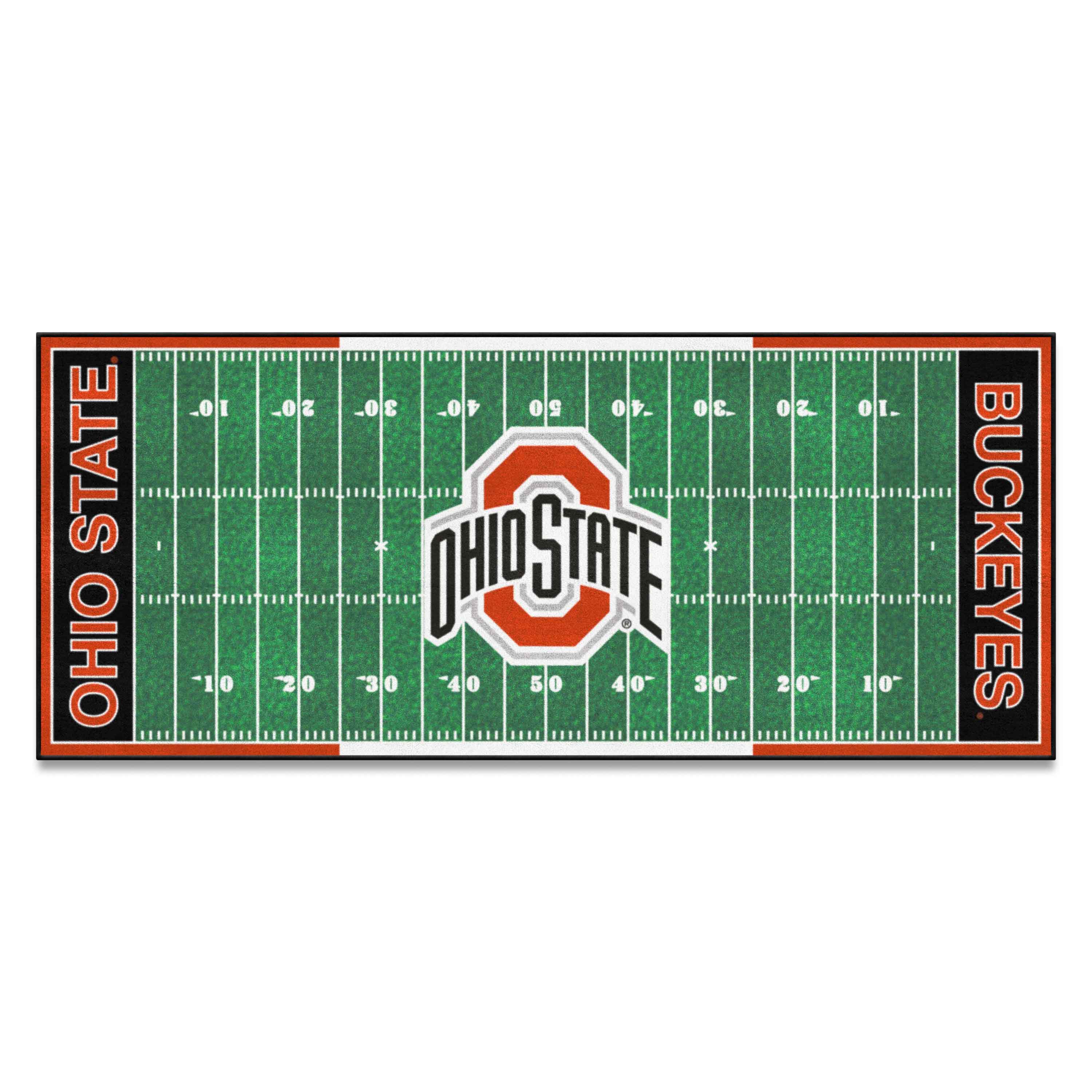 Ohio State Buckeyes Field Runner Mat - 30in. x 72in.