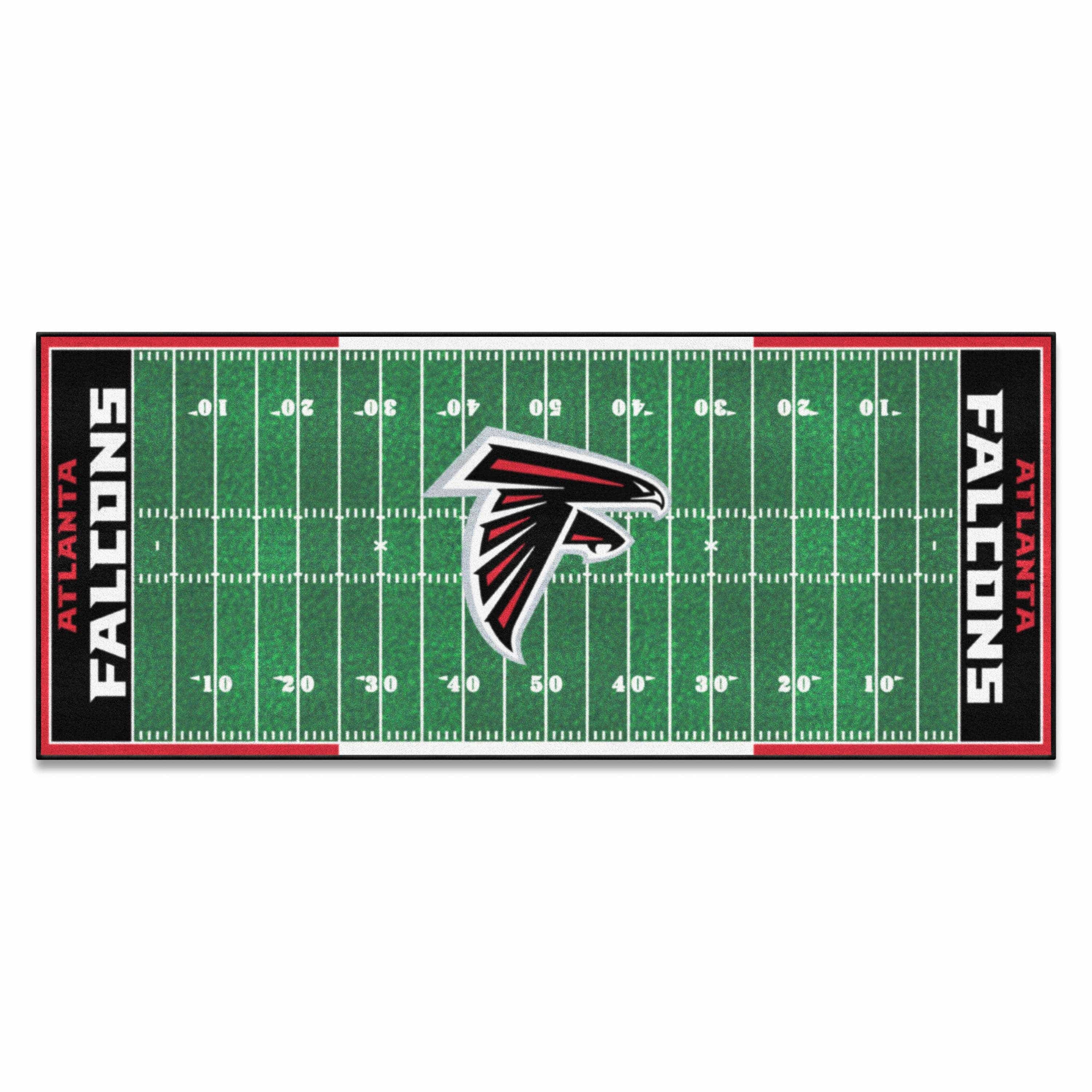 Atlanta Falcons Field Runner Mat - 30in. x 72in. - Atlanta Falcons