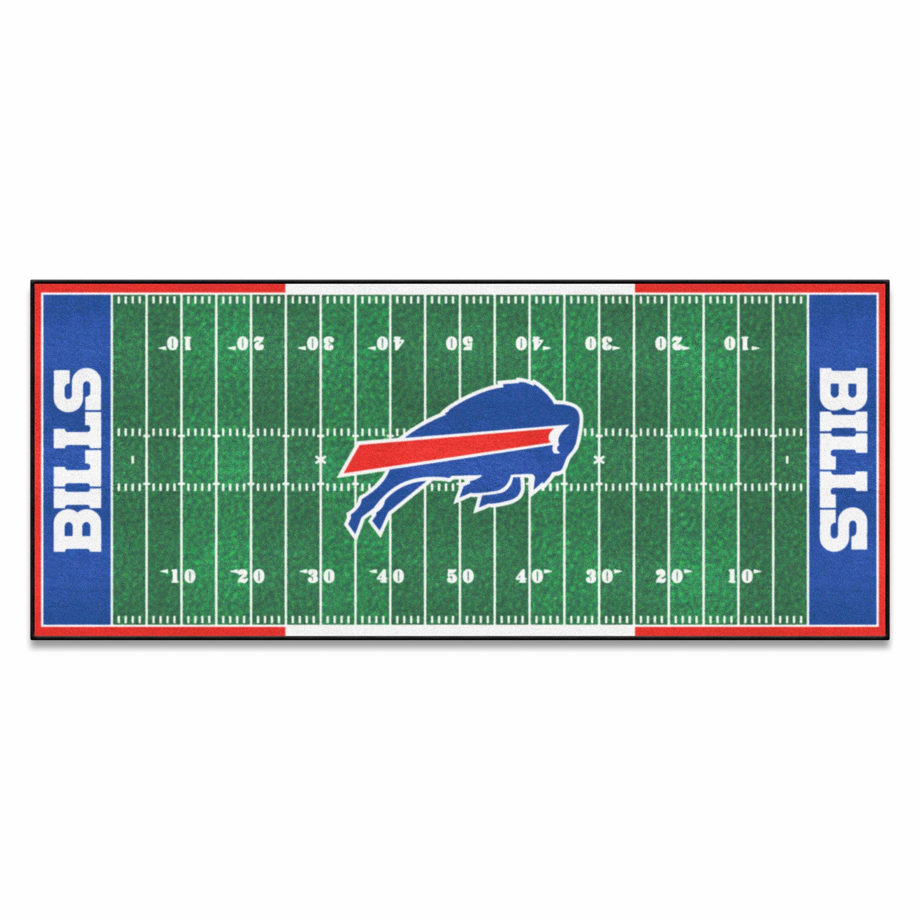 Buffalo Bills Field Runner Mat - 30in. x 72in. - Buffalo Bills