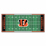 Cincinnati Bengals Field Runner Mat - 30in. x 72in. - Cincinnati Bengals