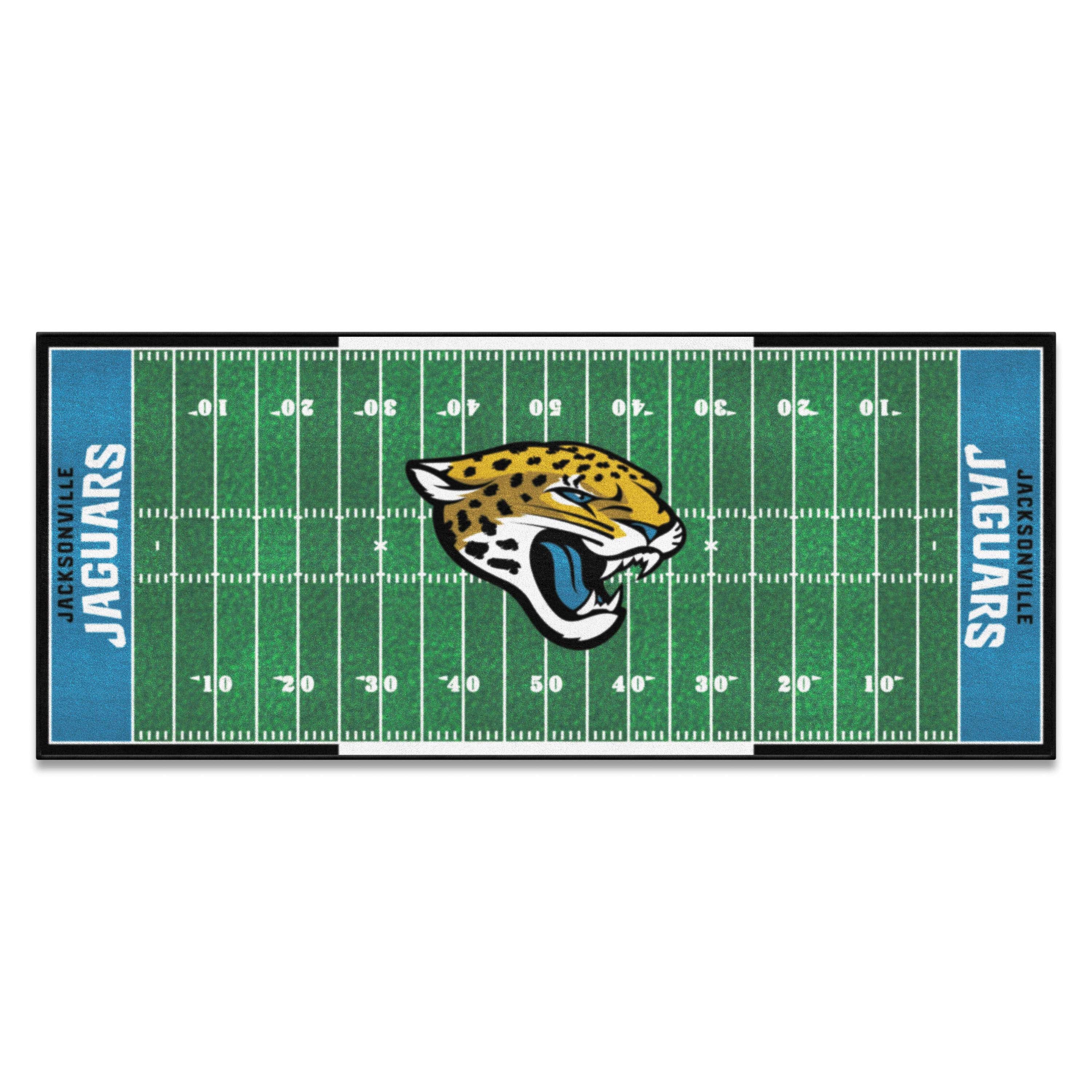 Jacksonville Jaguars Field Runner Mat - 30in. x 72in.