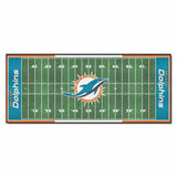 Miami Dolphins Field Runner Mat - 30in. x 72in.