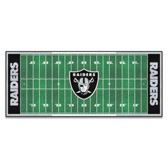 Las Vegas Raiders Field Runner Mat - 30in. x 72in.