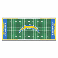 Los Angeles Chargers Field Runner Mat - 30in. x 72in.