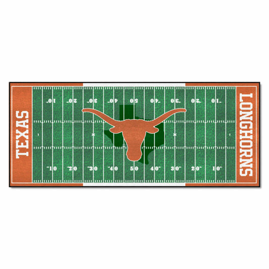 Texas Longhorns Field Runner Mat - 30in. x 72in.