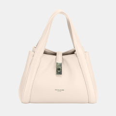 David Jones PU Leather Bucket Bag - Trendsi