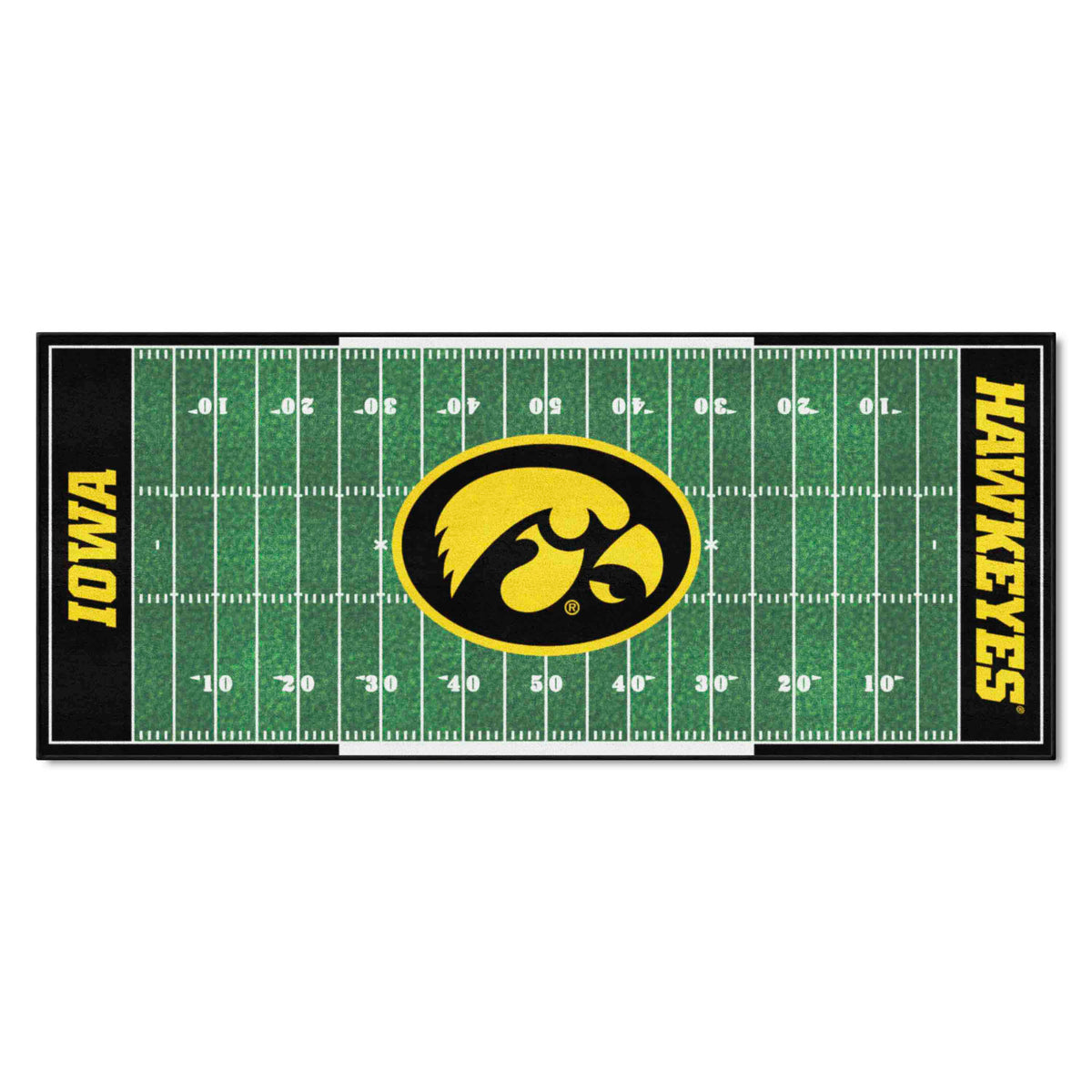 Iowa Hawkeyes Field Runner Mat - 30in. x 72in.