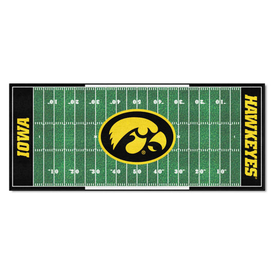 Iowa Hawkeyes Field Runner Mat - 30in. x 72in.