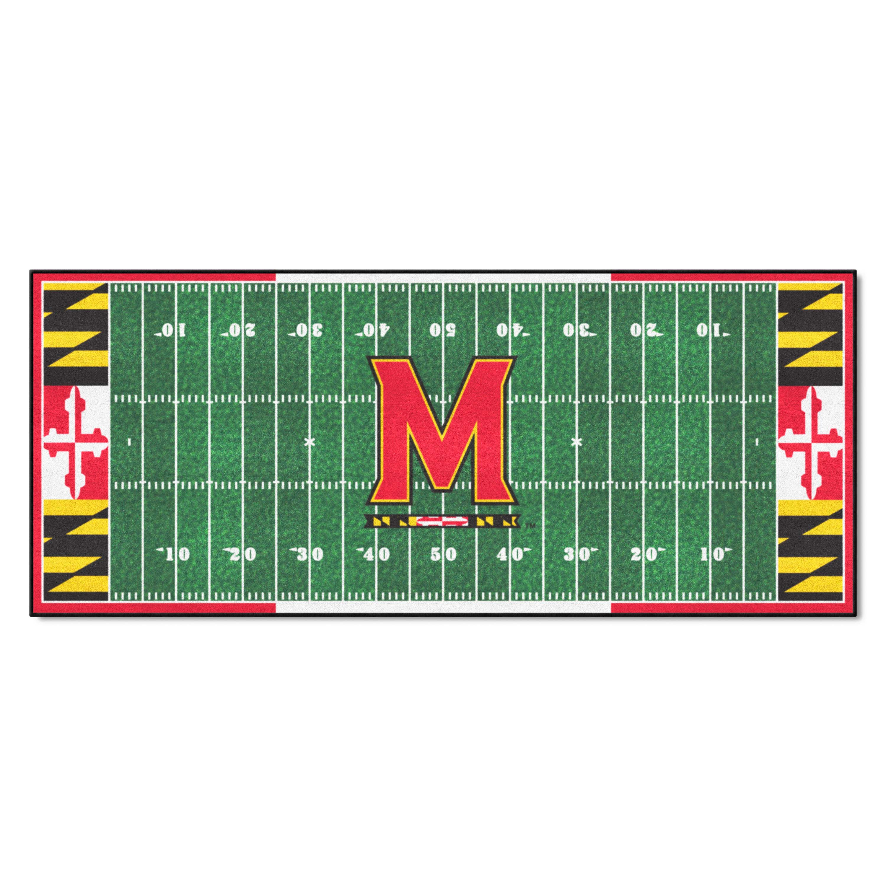 Maryland Terrapins Field Runner Mat - 30in. x 72in.