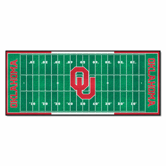 Oklahoma Sooners Field Runner Mat - 30in. x 72in.