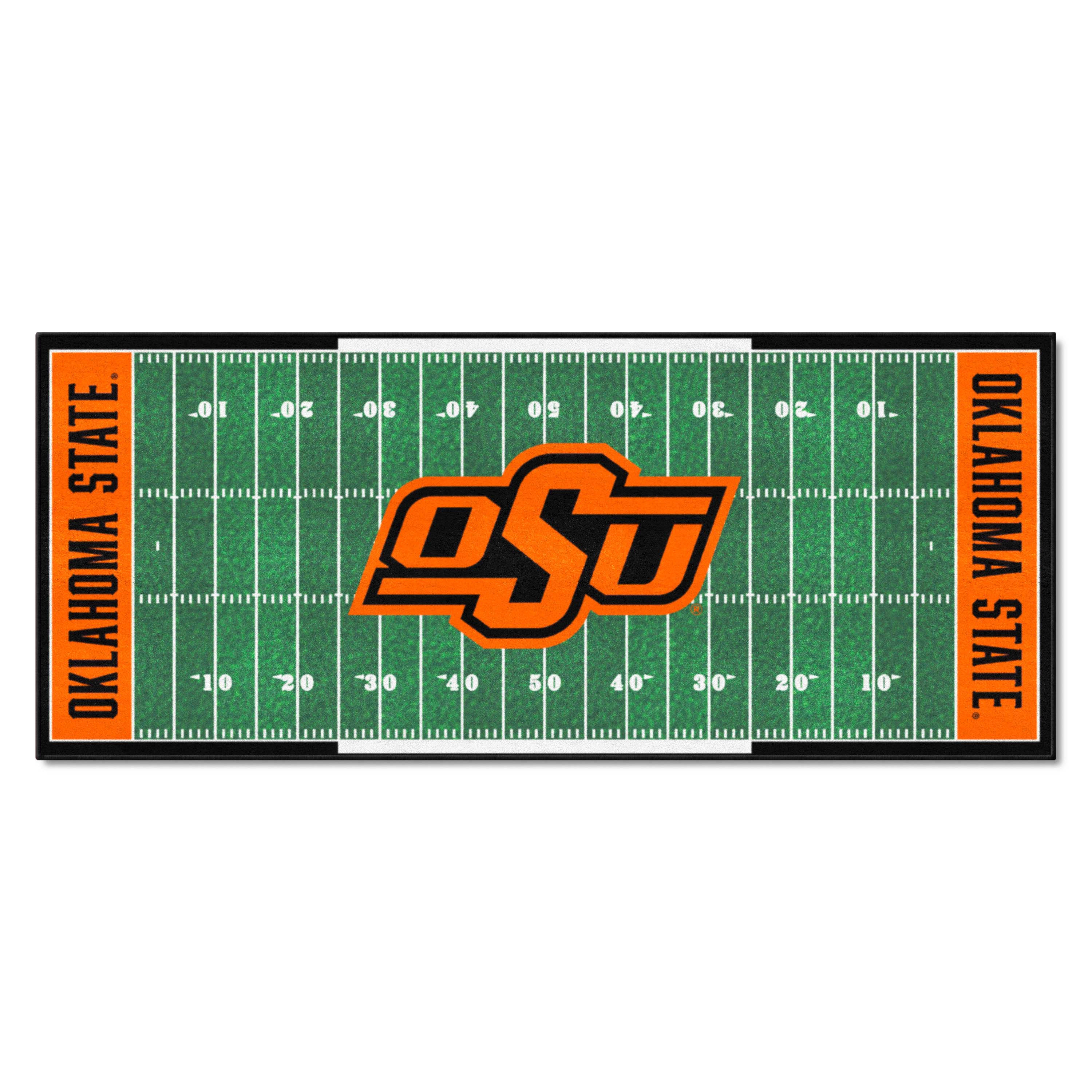 Oklahoma State Cowboys Field Runner Mat - 30in. x 72in. - Oklahoma State