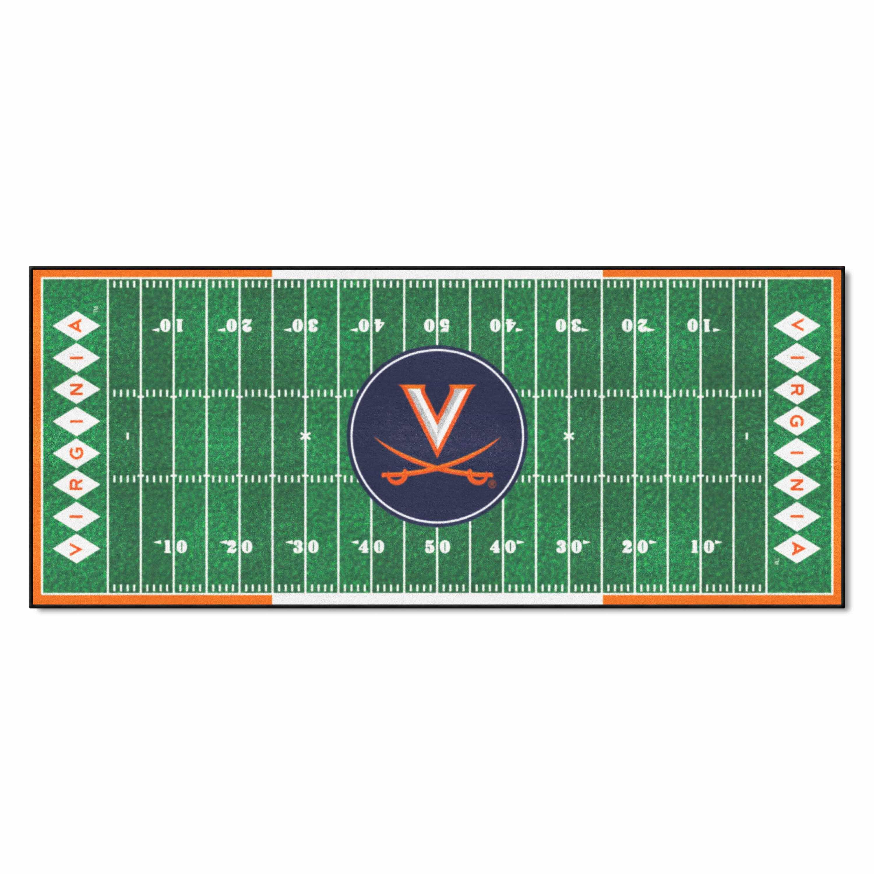 Virginia Cavaliers Field Runner Mat - 30in. x 72in.