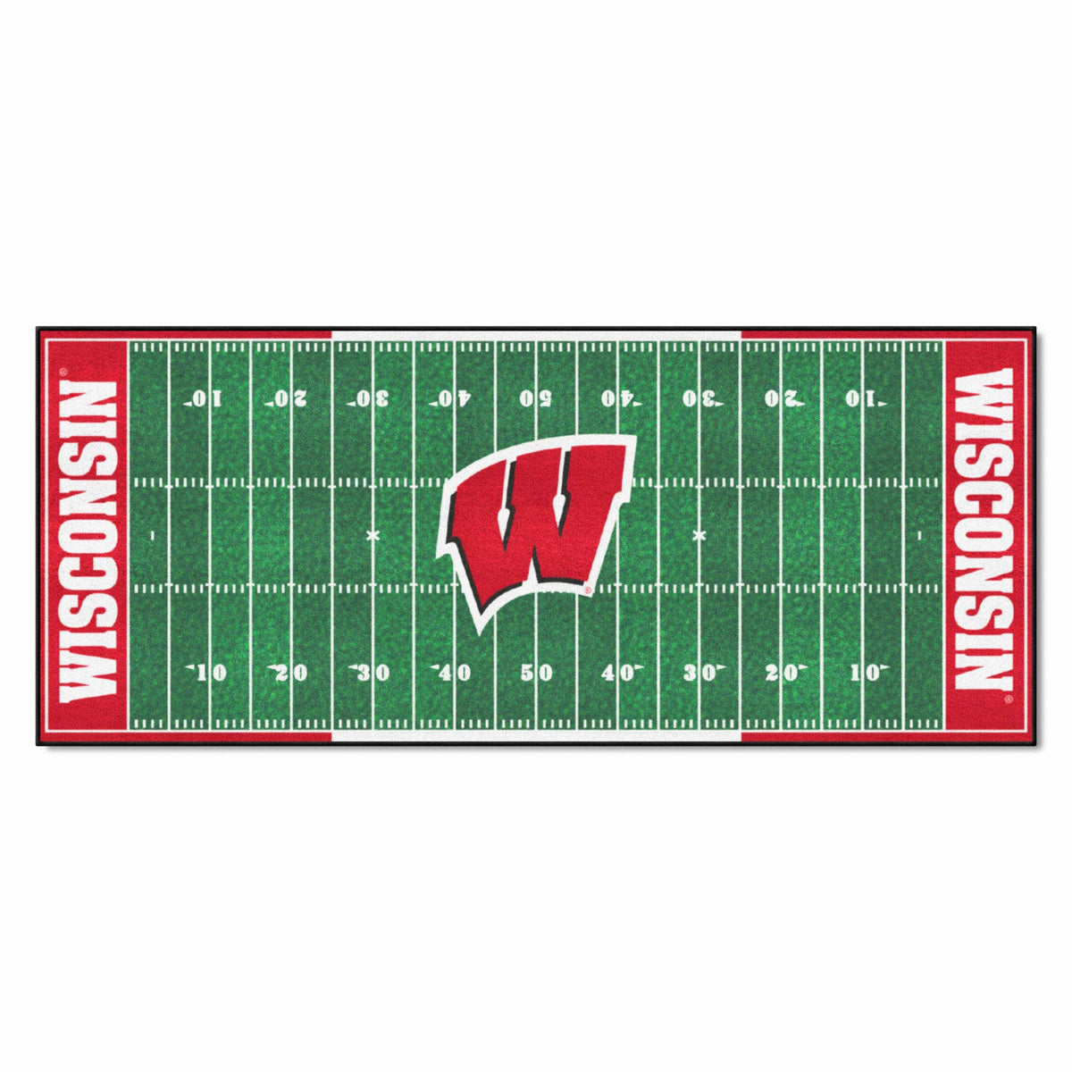 Wisconsin Badgers Field Runner Mat - 30in. x 72in.