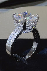 5 Carat Moissanite 925 Sterling Silver Ring - Trendsi