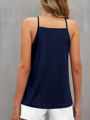 Color Block Grecian Neck Cami - Trendsi