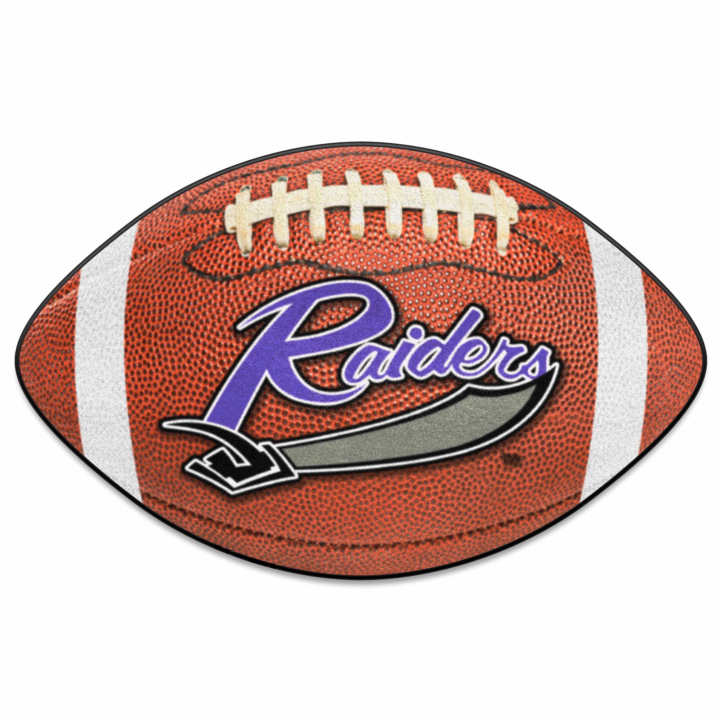 Mount Union Raiders Football Rug - 20.5in. x 32.5in.