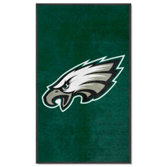 Philadelphia Eagles 3X5 High-Traffic Mat with Durable Rubber Backing - Portrait Orientation