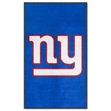 New York Giants 3X5 High-Traffic Mat with Durable Rubber Backing - Portrait Orientation