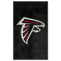 Atlanta Falcons 3X5 High-Traffic Mat with Durable Rubber Backing - Portrait Orientation - Atlanta Falcons