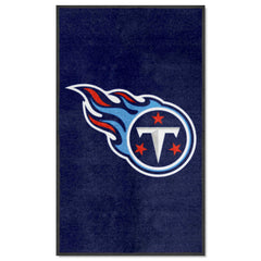 Tennessee Titans 3X5 High-Traffic Mat with Durable Rubber Backing - Portrait Orientation