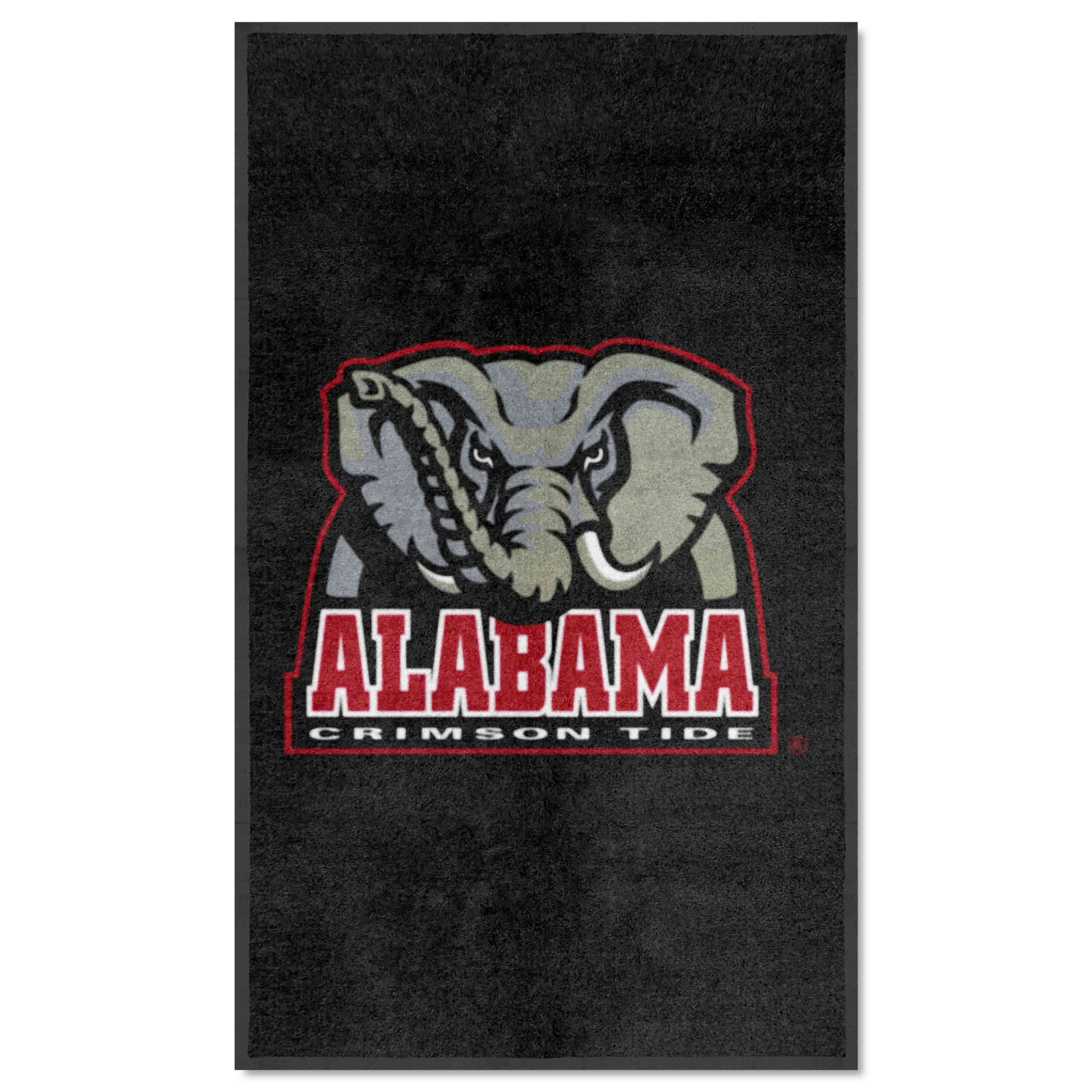 Alabama 3X5 High-Traffic Mat with Durable Rubber Backing - Portrait Orientation