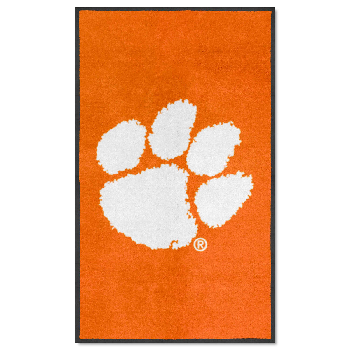 Clemson 3X5 High-Traffic Mat with Durable Rubber Backing - Portrait Orientation - Clemson