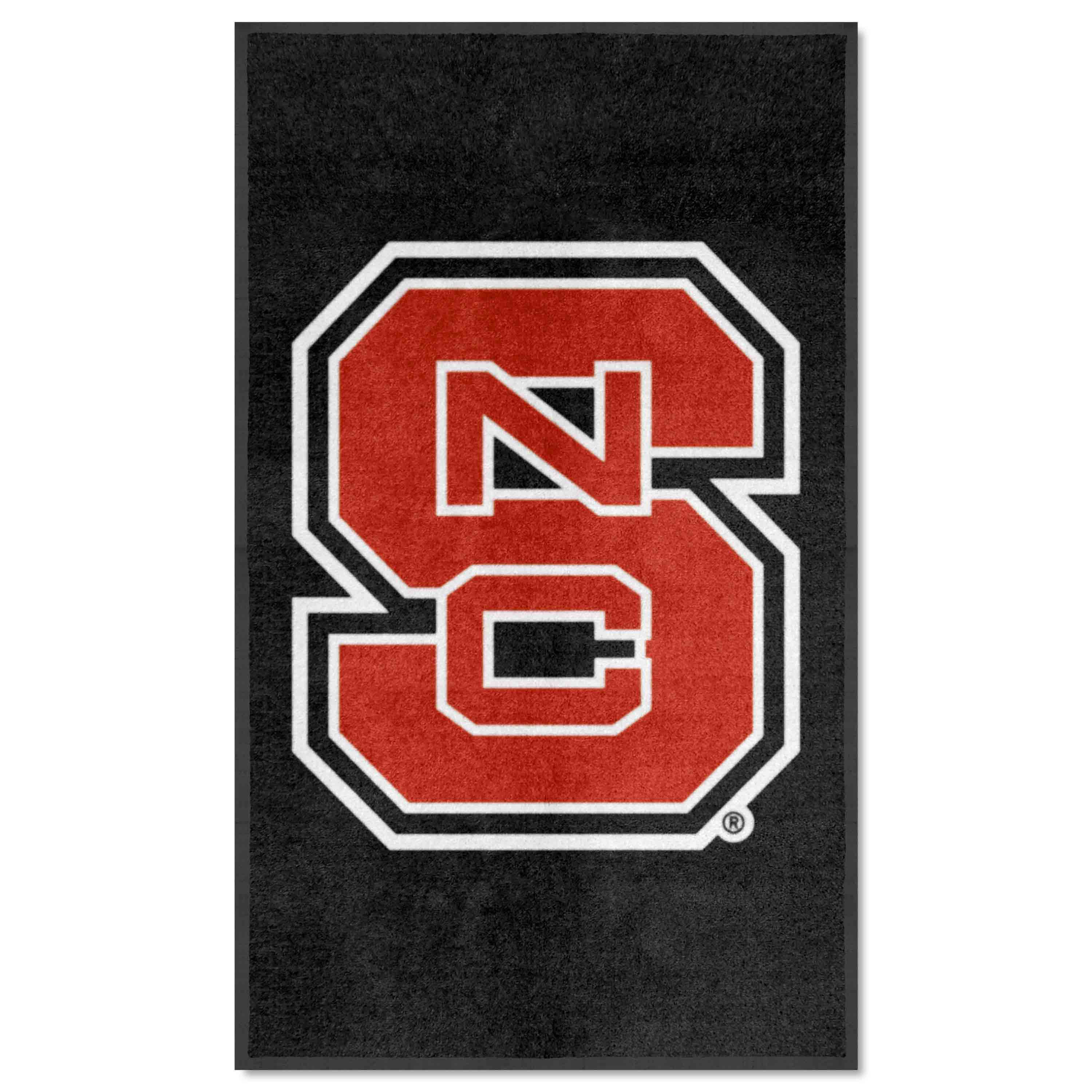 NC State 3X5 High-Traffic Mat with Durable Rubber Backing - Portrait Orientation