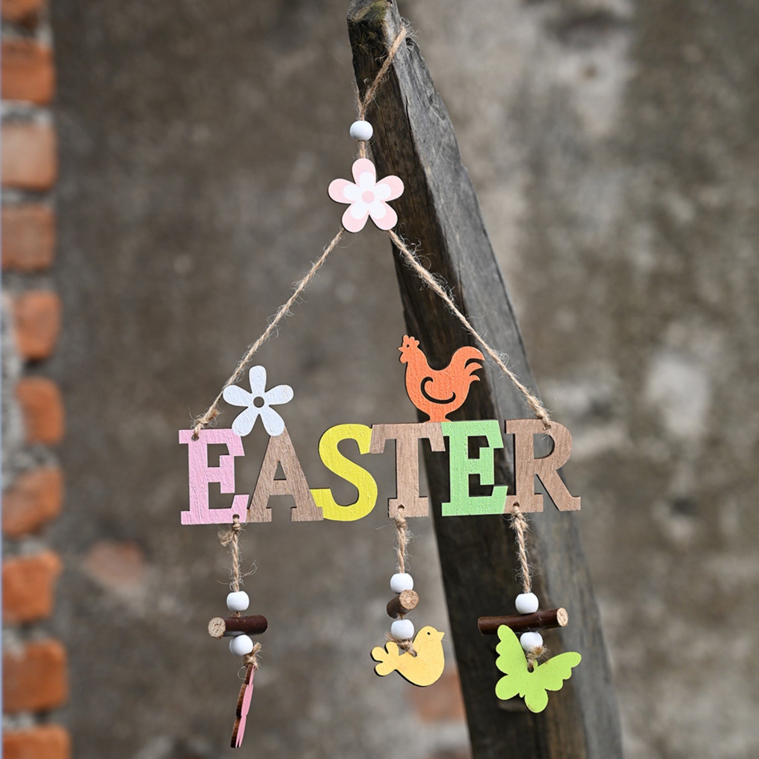 Easter Wooden Hanging Widget - Flyclothing LLC