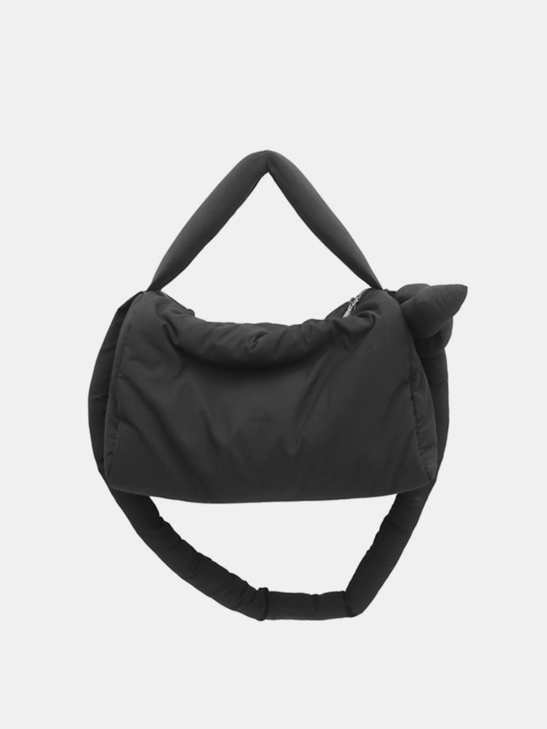 Puffy Nylon Medium Crossbody Bag - Trendsi