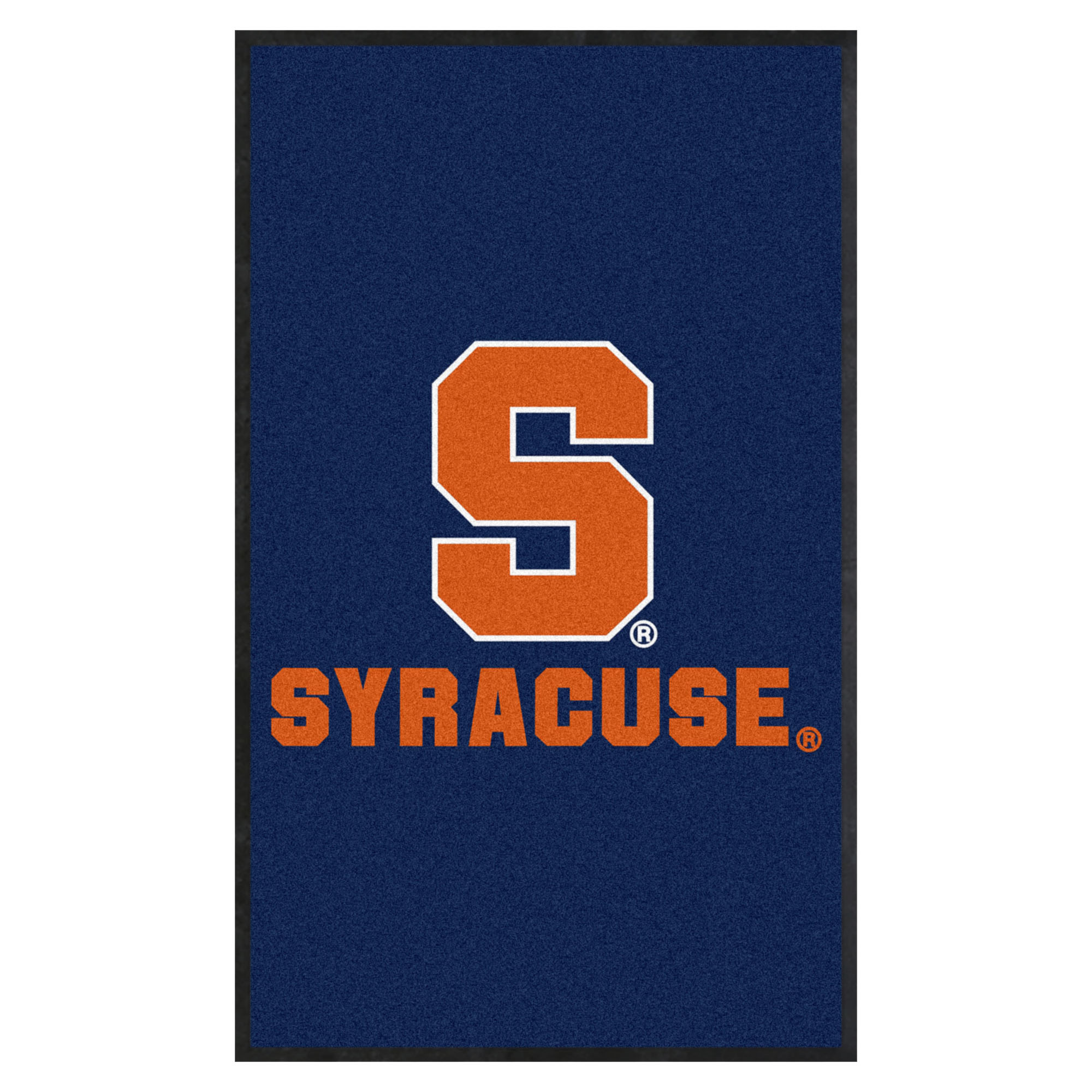 Syracuse 3X5 High-Traffic Mat with Durable Rubber Backing - Portrait Orientation