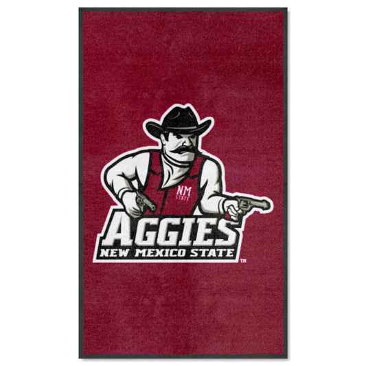 New Mexico State 3X5 High-Traffic Mat with Durable Rubber Backing - Portrait Orientation - New Mexico State