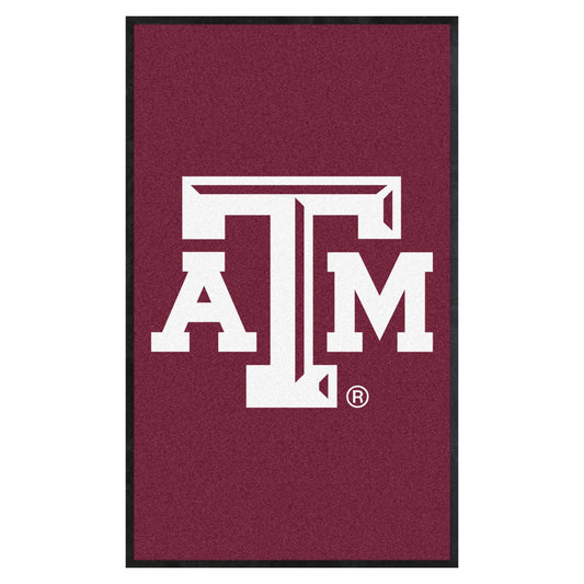 Texas A&M 3X5 High-Traffic Mat with Durable Rubber Backing - Portrait Orientation